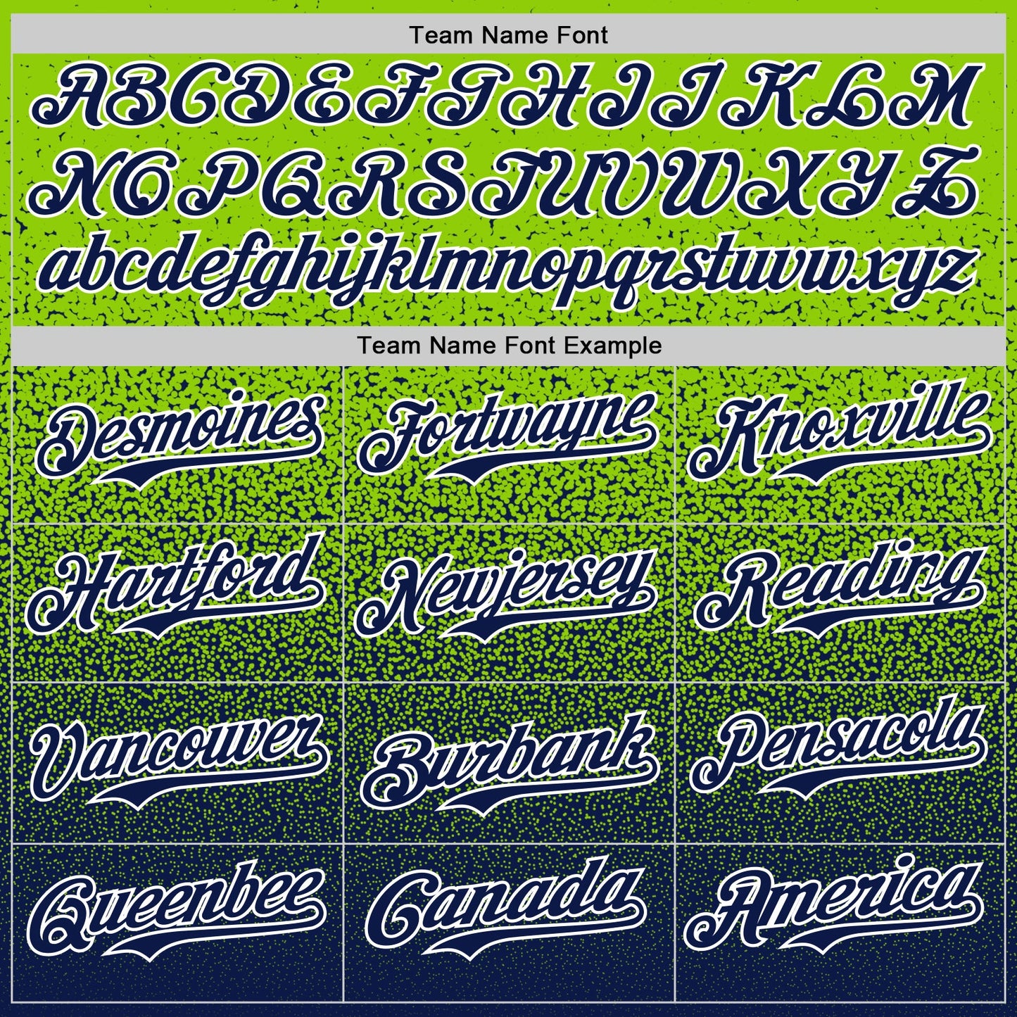 Custom Neon Green Navy-White Fade Fashion Speckle Authentic Baseball Jersey view 4