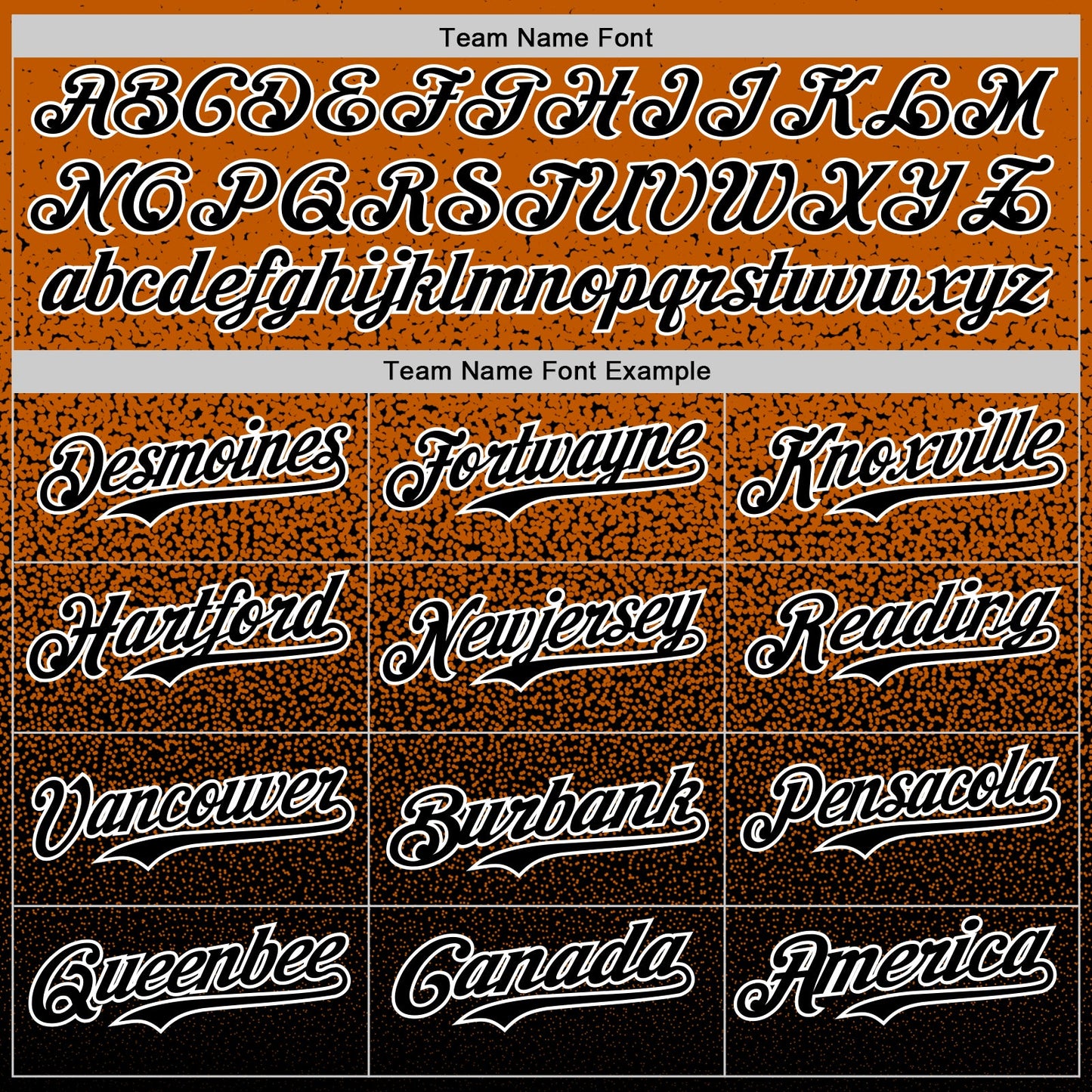 Custom Bay Orange Black-White Fade Fashion Speckle Authentic Baseball Jersey view 4