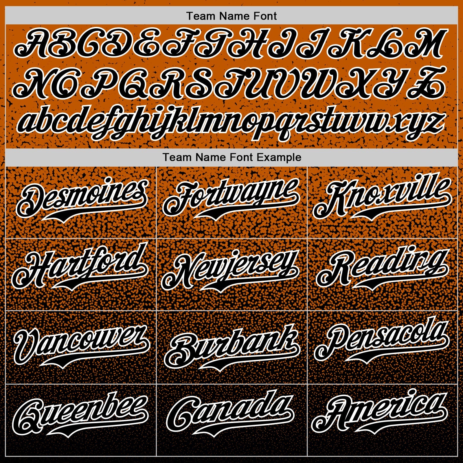 Custom Bay Orange Black-White Fade Fashion Speckle Authentic Baseball Jersey view 4