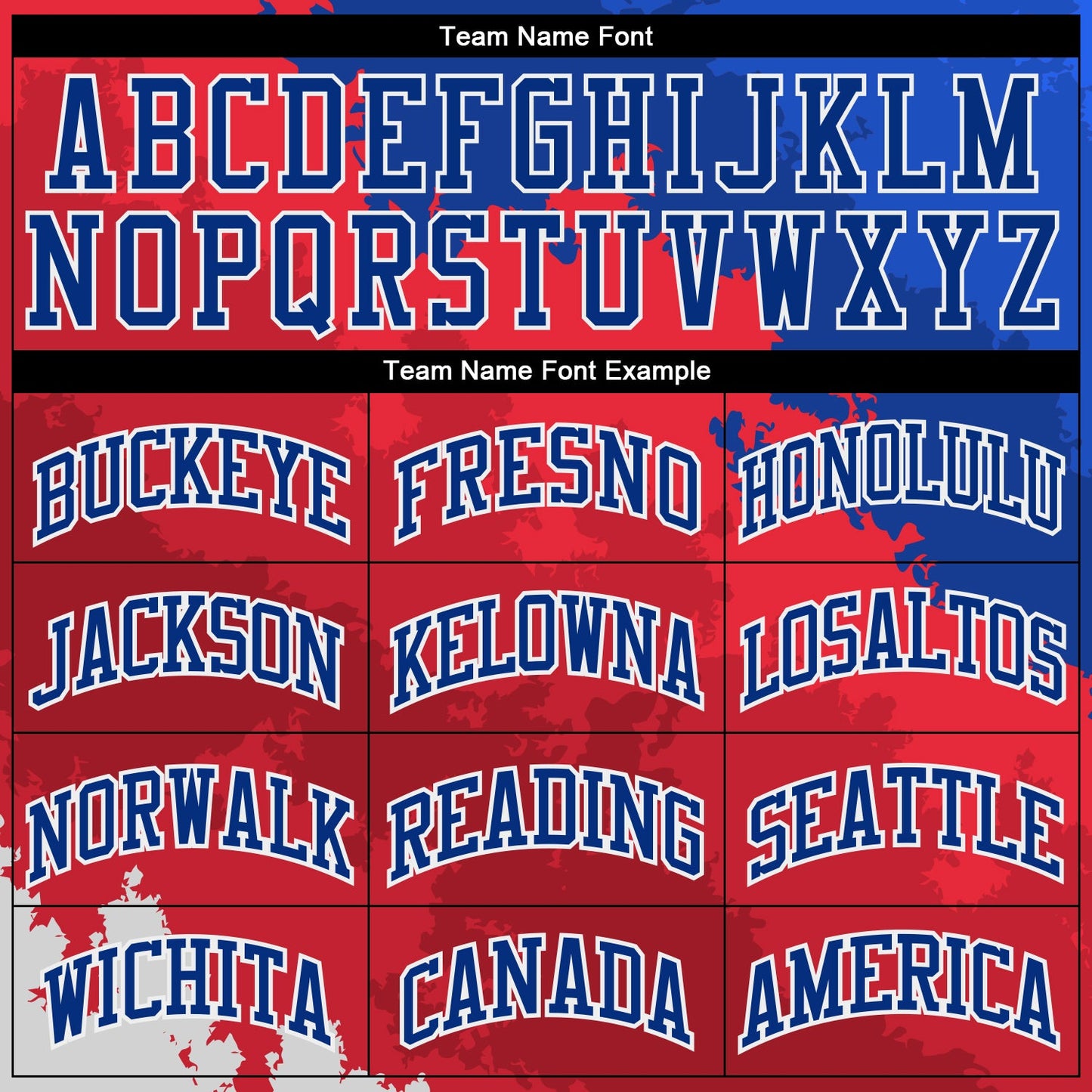 Custom Figure Red-Royal Round Neck Sublimation Basketball Uniform Jersey view 3