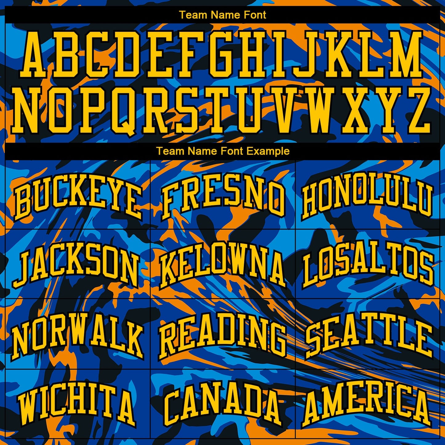 Custom Figure Gold-Royal Round Neck Sublimation Basketball Uniform Jersey view 3
