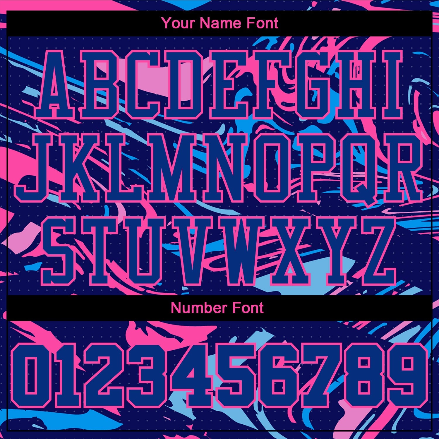 Custom Figure Royal-Pink Round Neck Sublimation Basketball Uniform Jersey view 4