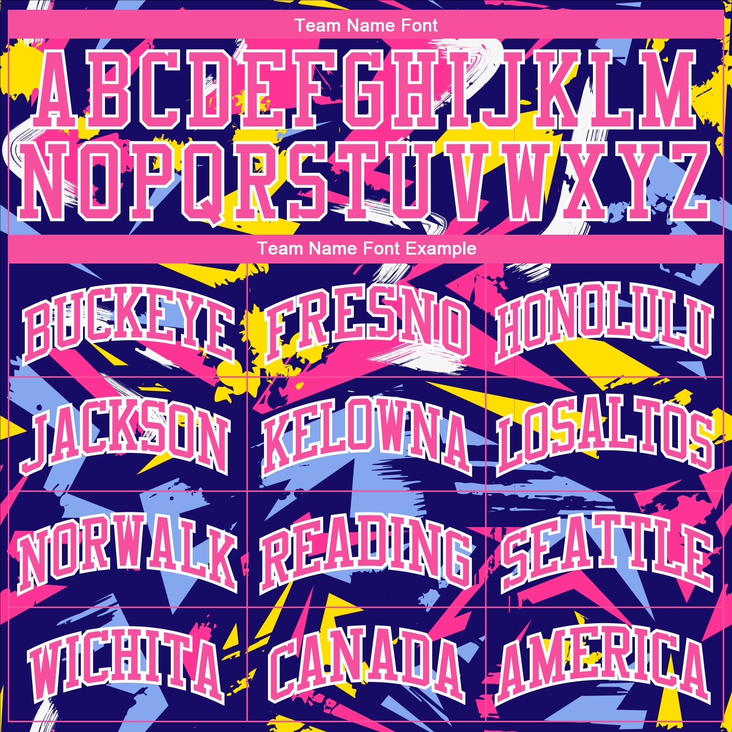 Custom Figure Pink-Gold Music Festival Round Neck Sublimation Basketball Uniform Jersey view 3