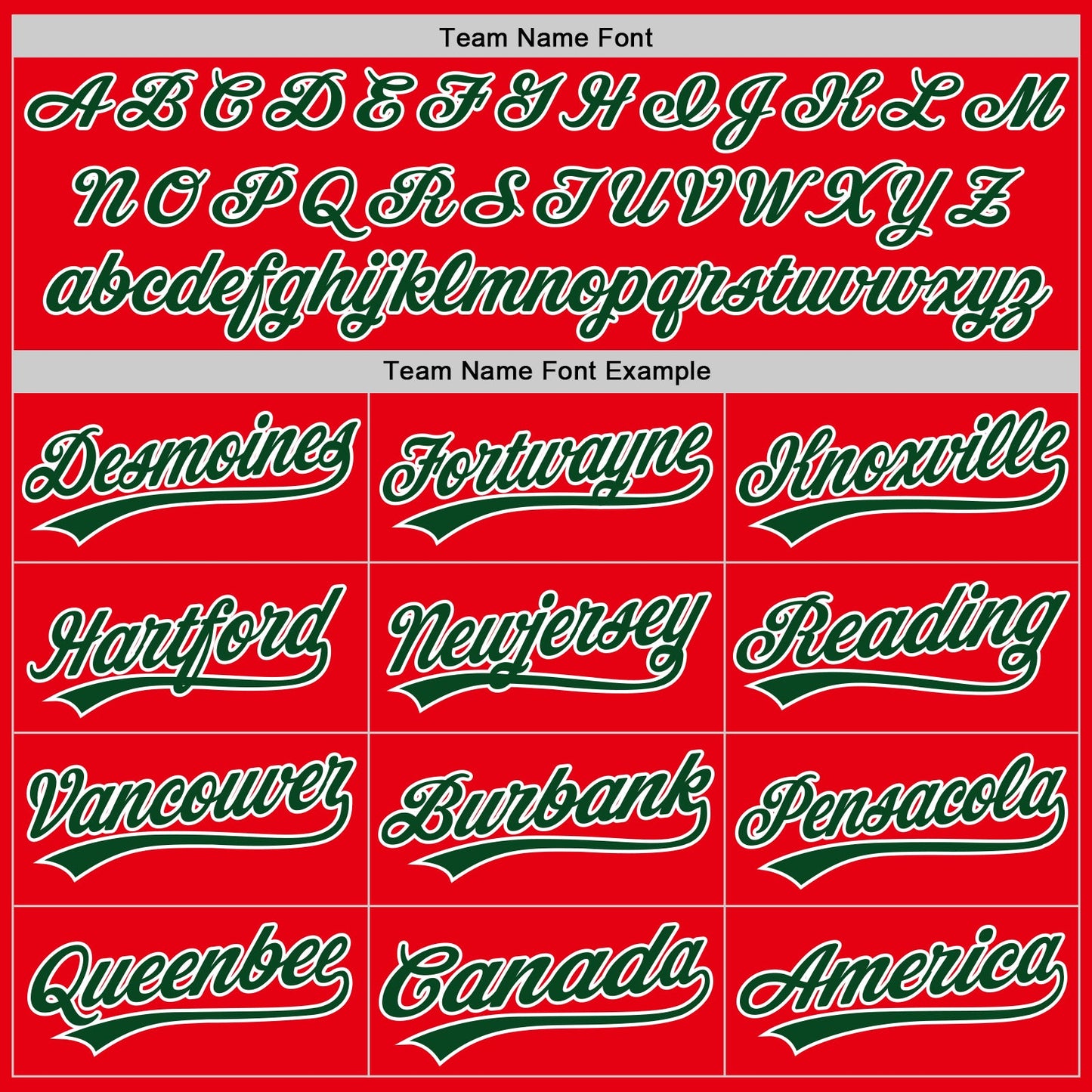 Custom Fire Red Green-White Authentic Baseball Jersey view 4