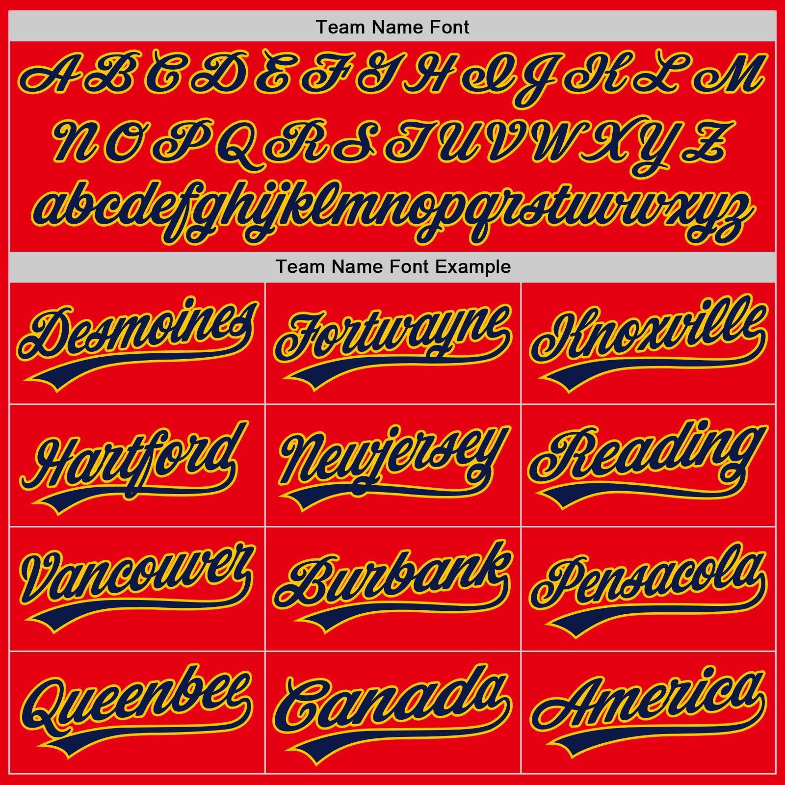 Custom Fire Red Navy-Yellow Authentic Baseball Jersey view 4