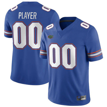 Custom F.Gators Jordan Brand Pick-A-Player NIL Replica Football Jersey Royal American Stitched College Jerseys - Main View