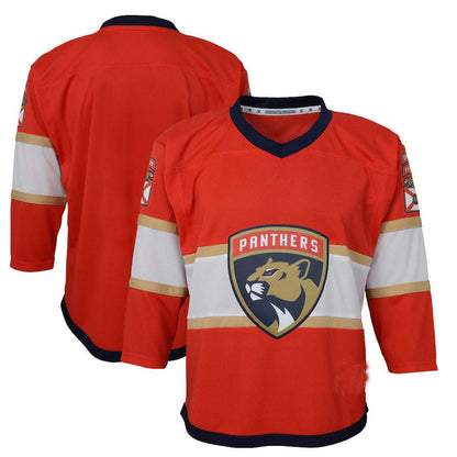 F.Panthers Preschool Home Replica Jersey Red Stitched American Hockey Jerseys - Main View
