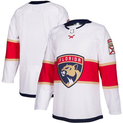 F.Panthers Away Authentic Jersey White Stitched American Hockey Jerseys - Main View