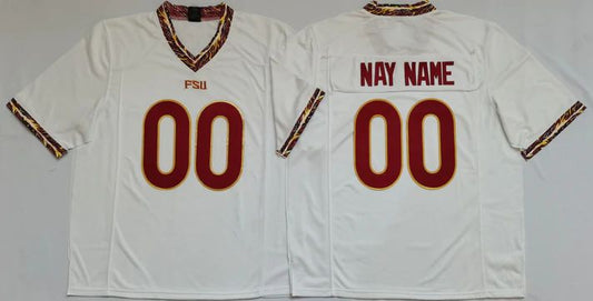 Custom Jersey Florida State Seminoles Red Jersey Mens Youth Women Short Sleeve College Jerseys Stitched American Football Jerseys - Main View
