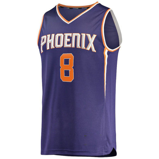 P.Suns #8 Frank Kaminsky III Fanatics Branded  Fast Break Player Jersey Icon Edition Purple Stitched American Basketball Jersey - Main View