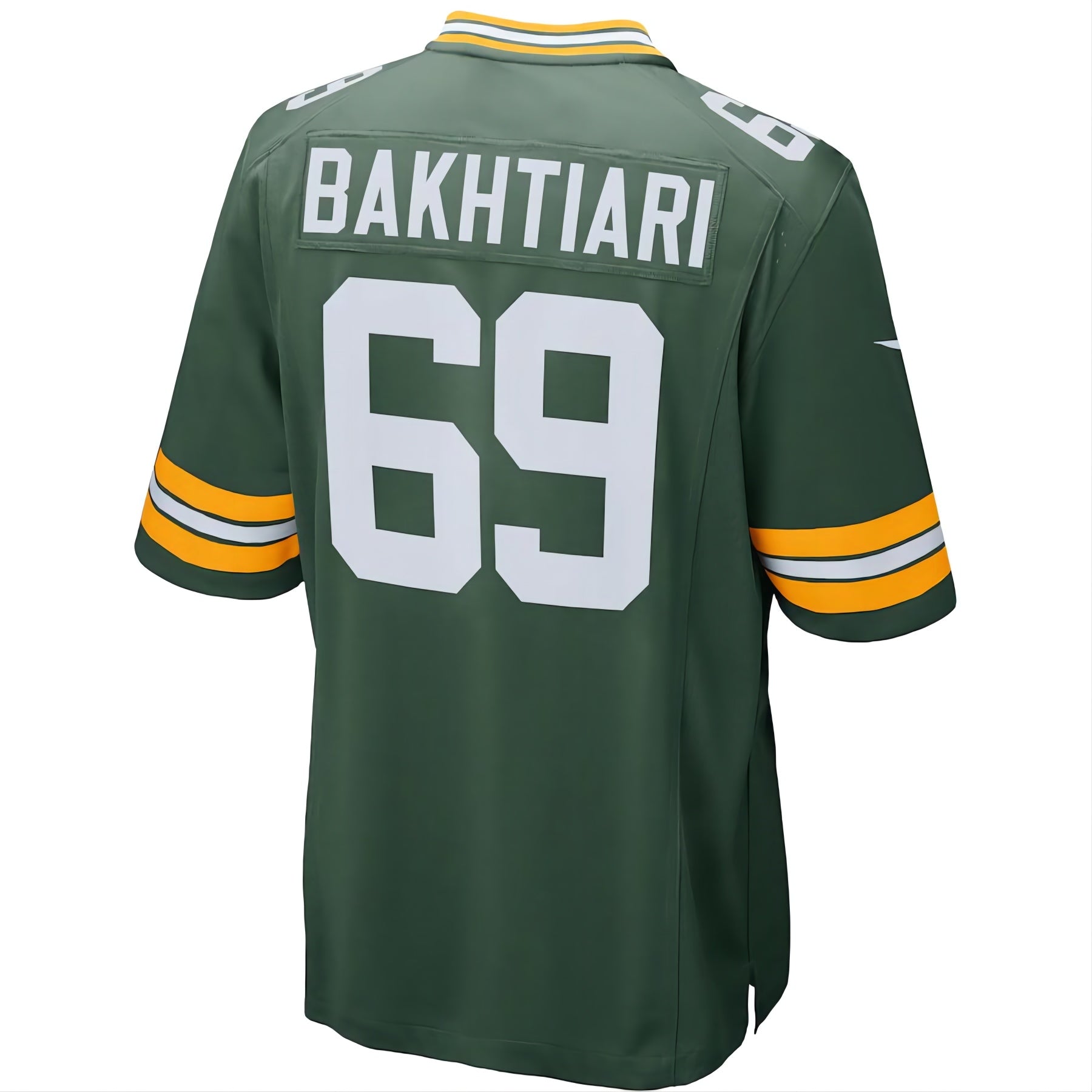 GB.Packers #69 David Bakhtiari Green Game Player Jersey Stitched American Football Jerseys - Main View