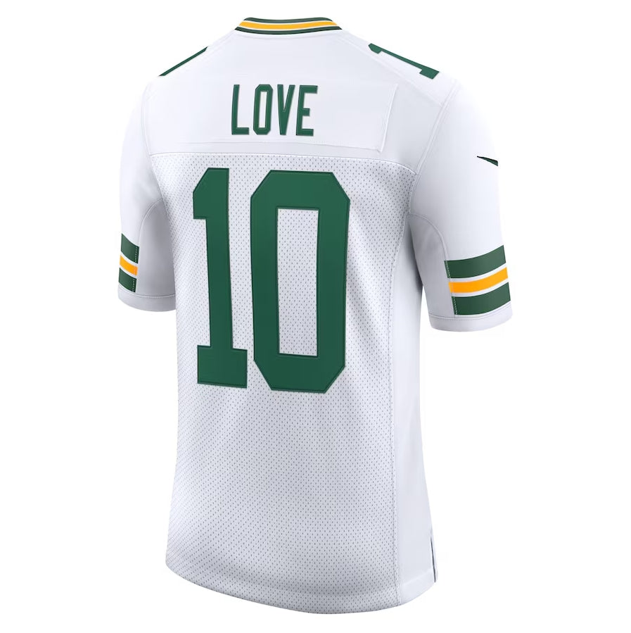 GB.Packers #10 Jordan Love White Vapor Untouchable Limited Stitched American Football Jerseys - Main View