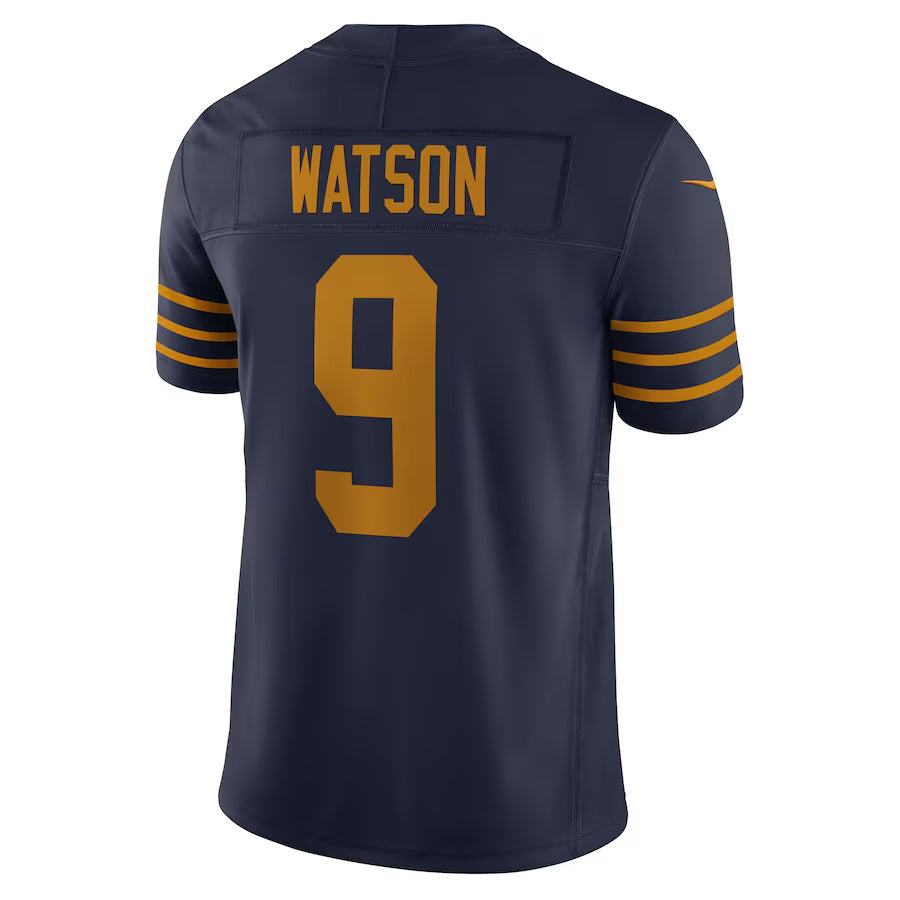 GB.Packers #9 Christian Watson Navy The 1923 Classic Vapor F.U.S.E. Limited American Football Jerseys - Main View
