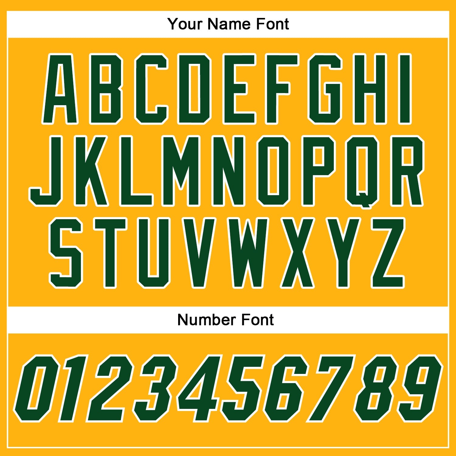 Custom Gold Green-White Authentic Baseball Jersey view 5