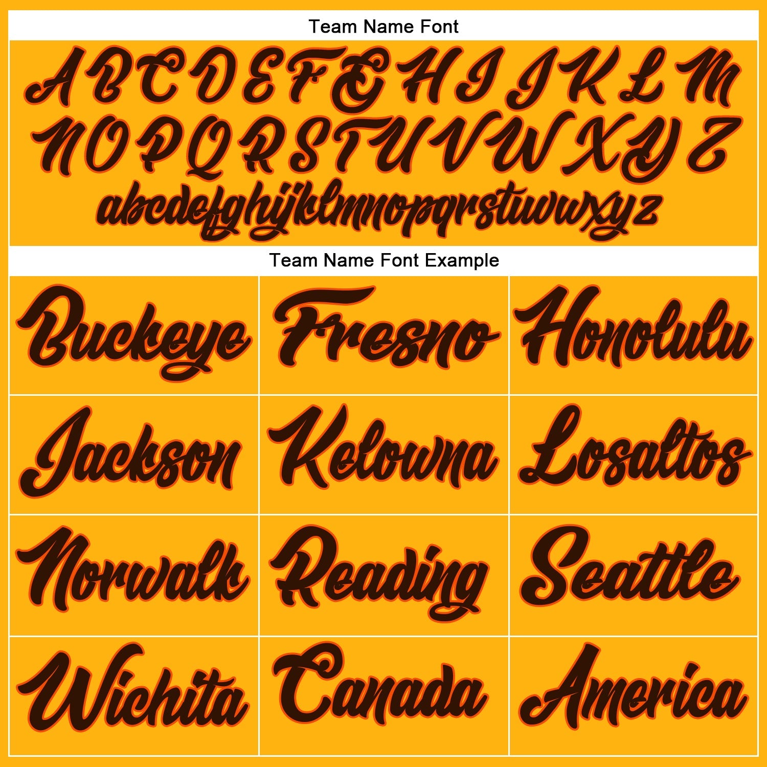 Custom Gold Brown-Orange Authentic Baseball Jersey view 4