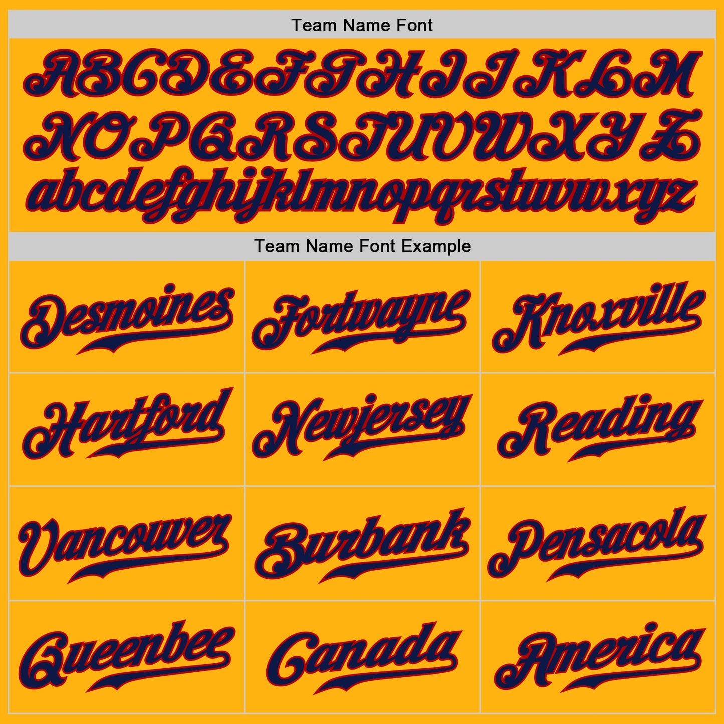 Custom Gold Navy-Red Authentic Baseball Jersey view 4