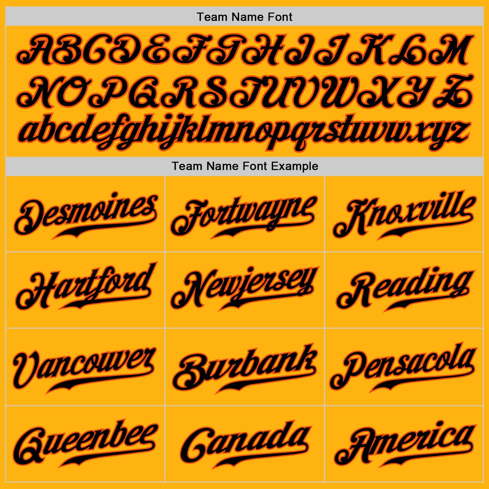 Custom Gold Black-Orange Authentic Baseball Jersey view 4