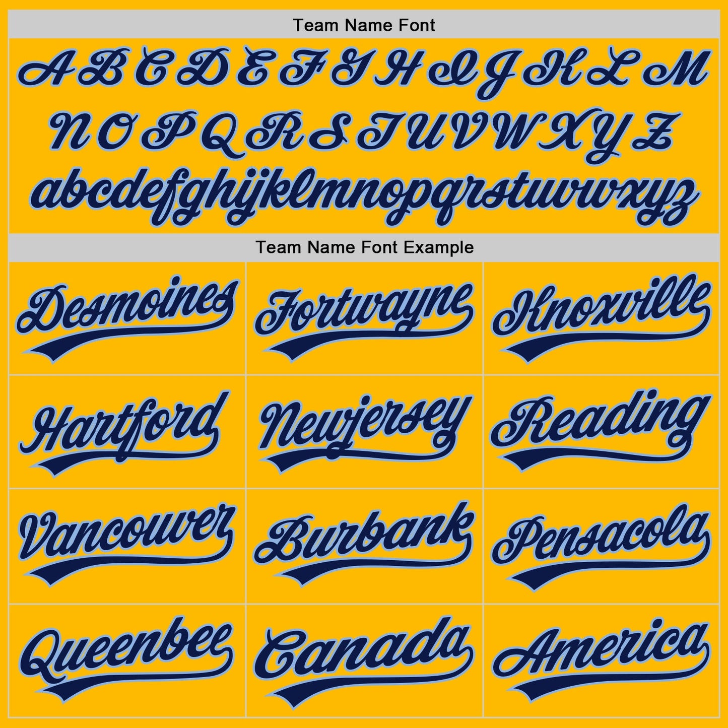 Custom Gold Navy-Light Blue Authentic Baseball Jersey view 4