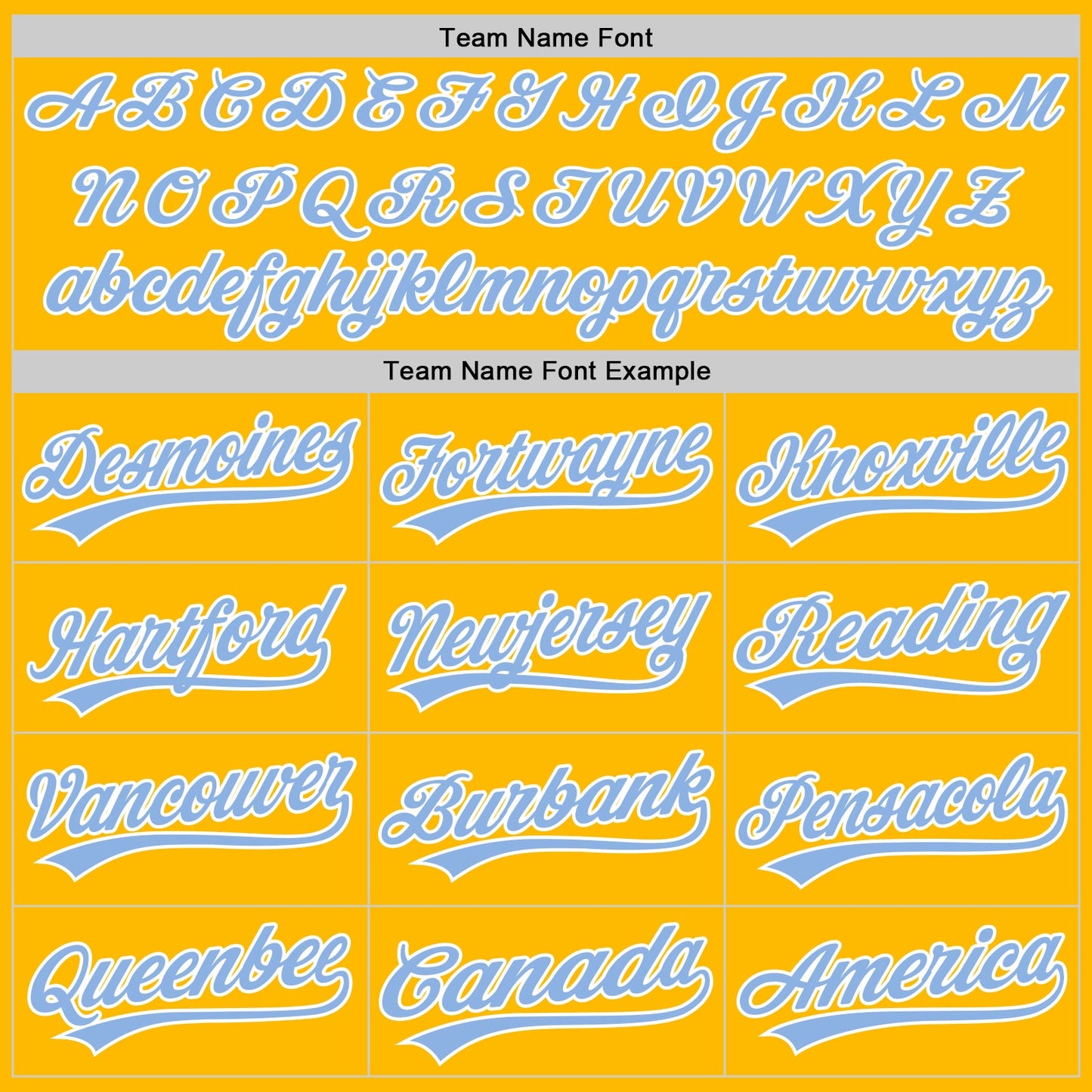 Custom Gold Light Blue-White Authentic Baseball Jersey view 4