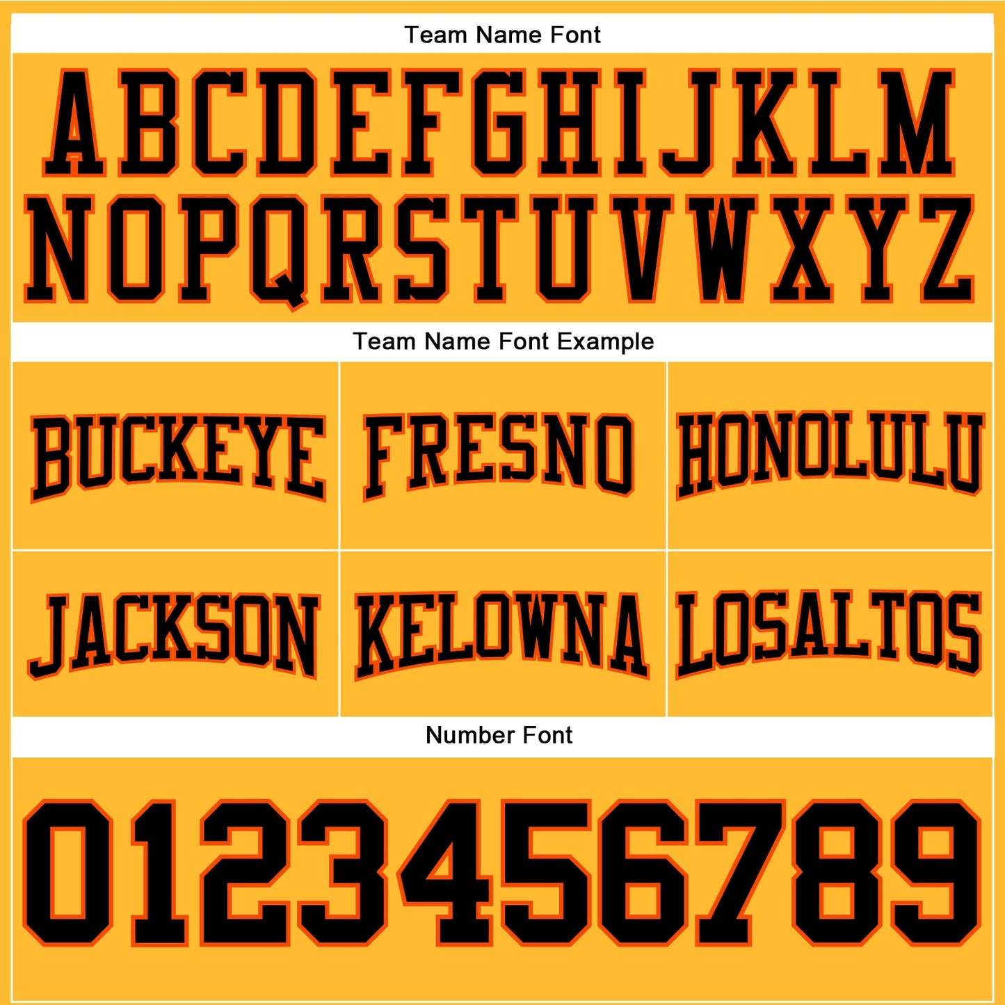 Custom Stitched Gold Black-Orange Football Pullover Sweatshirt Hoodie view 3