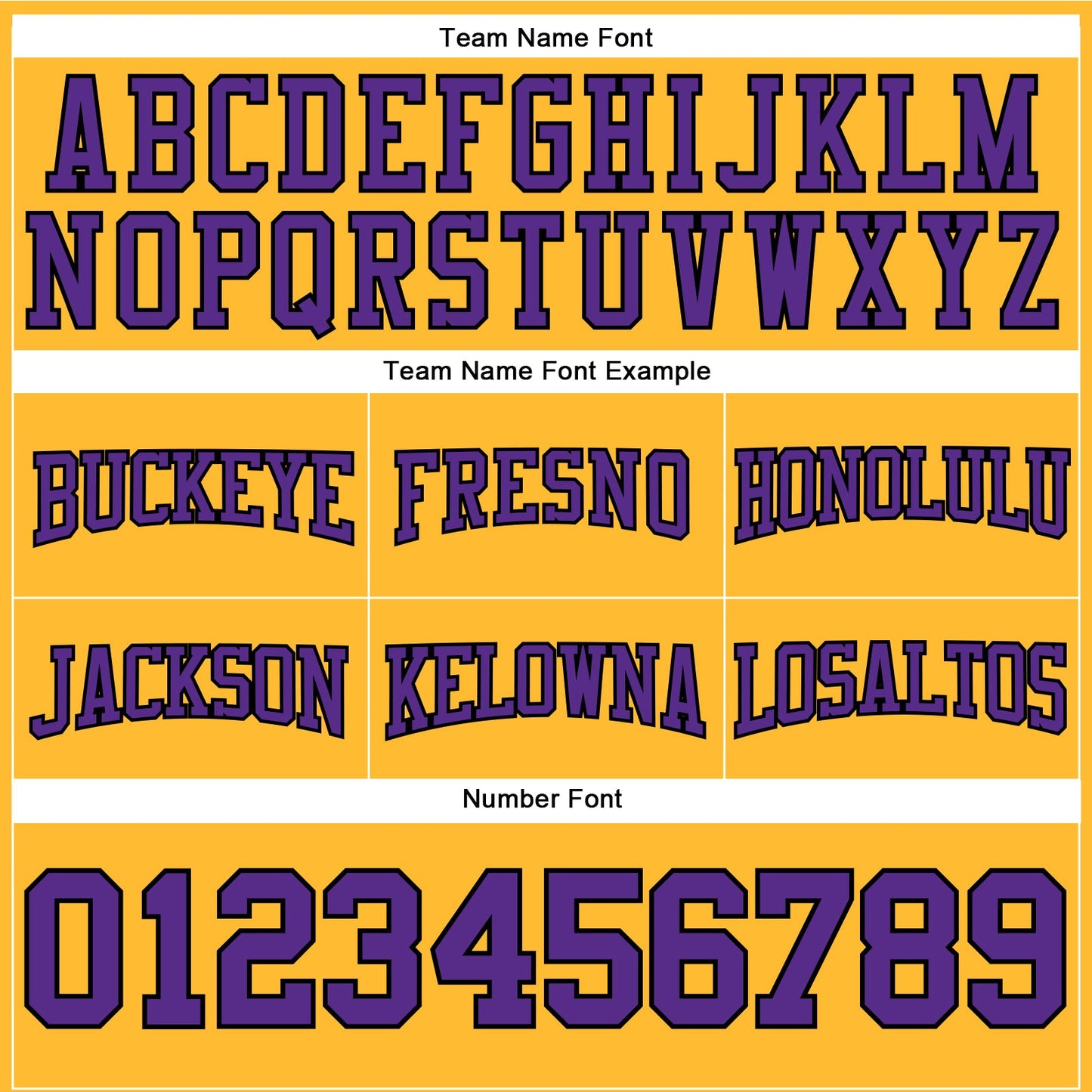 Custom Stitched Gold Purple-Black Football Pullover Sweatshirt Hoodie view 3