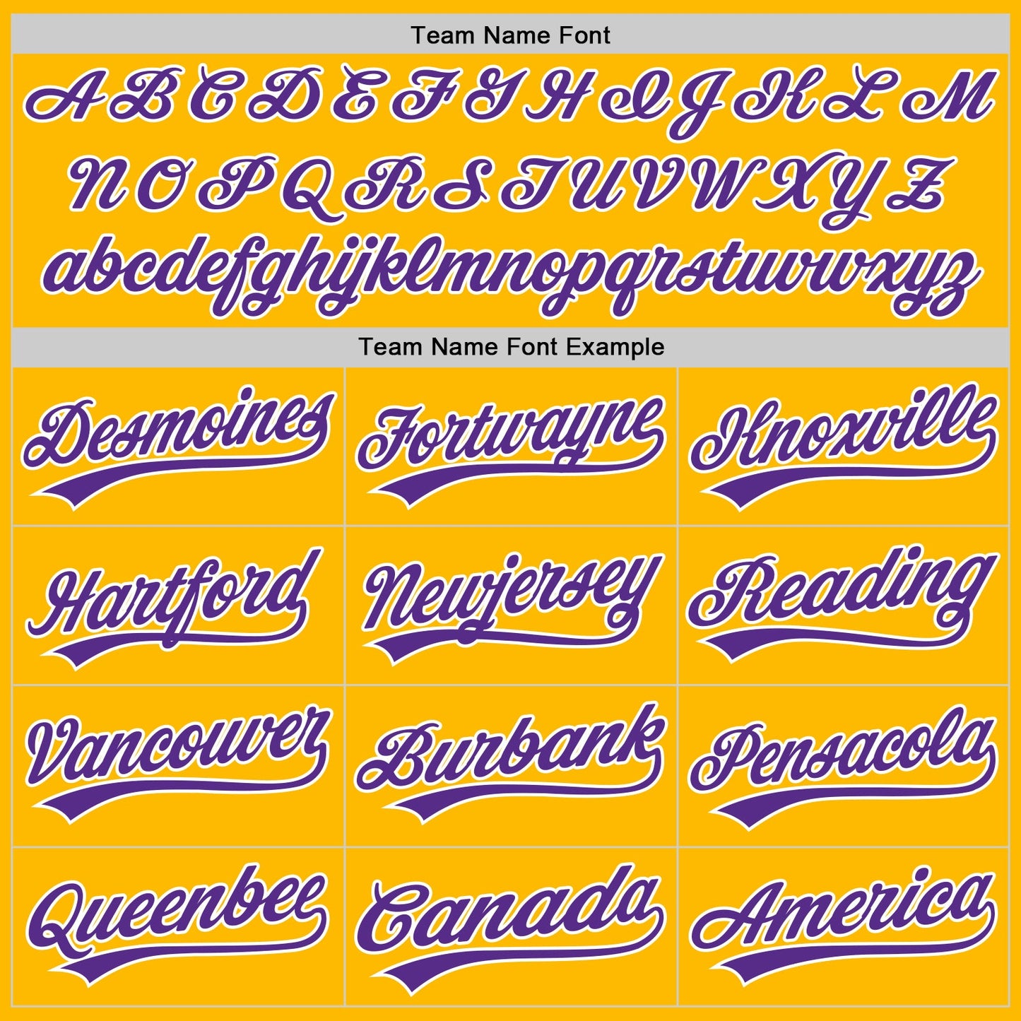 Custom Gold Purple-White Authentic Throwback Baseball Jersey view 4