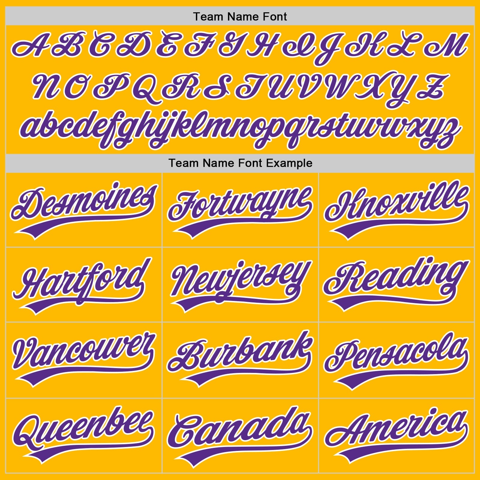 Custom Gold Purple-White Authentic Throwback Baseball Jersey view 4