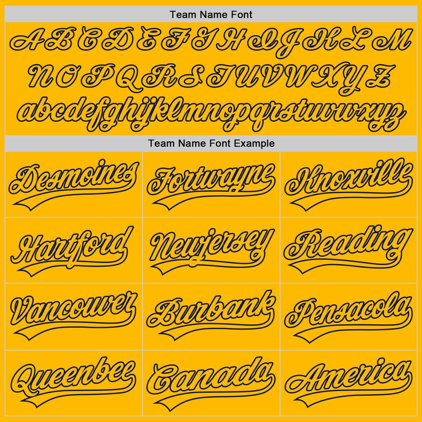 Custom Gold Navy Authentic Throwback Baseball Jersey view 4