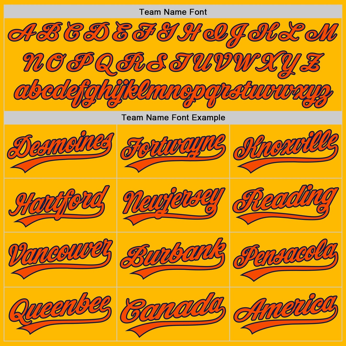 Custom Gold Orange-Navy Authentic Throwback Baseball Jersey view 4