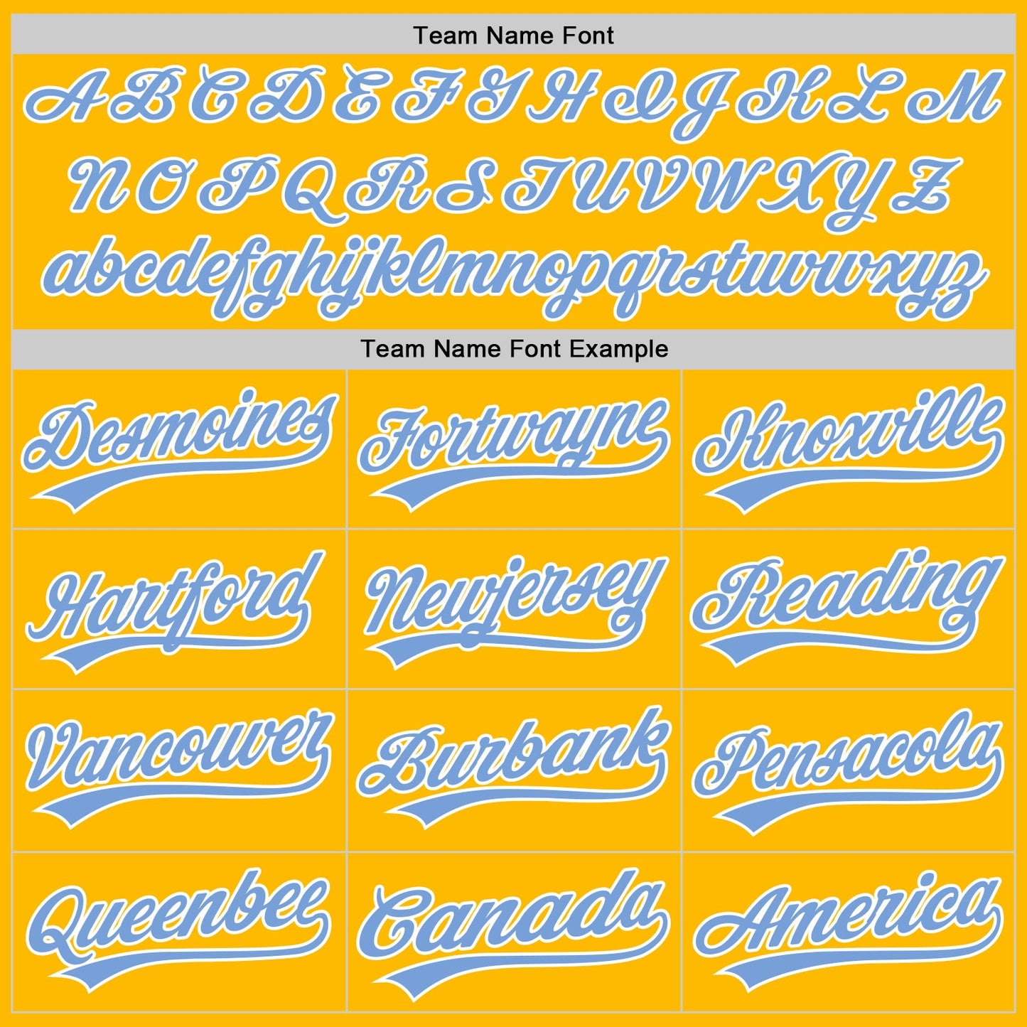 Custom Gold Light Blue-White Authentic Throwback Baseball Jersey view 4