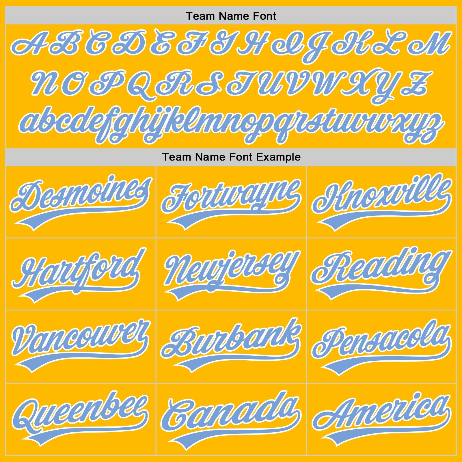 Custom Gold Light Blue-White Authentic Throwback Baseball Jersey view 4
