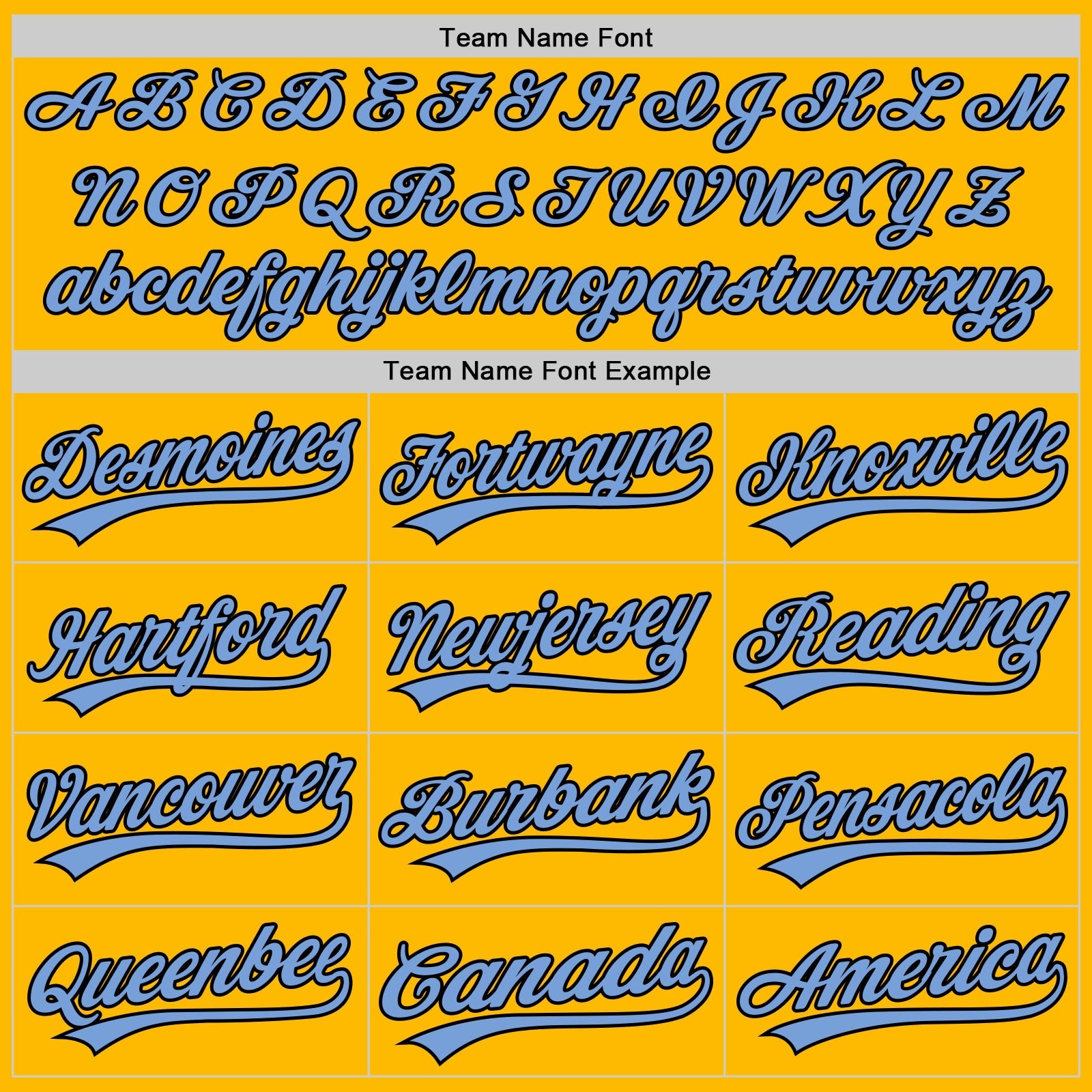 Custom Gold Light Blue-Black Authentic Throwback Baseball Jersey view 4