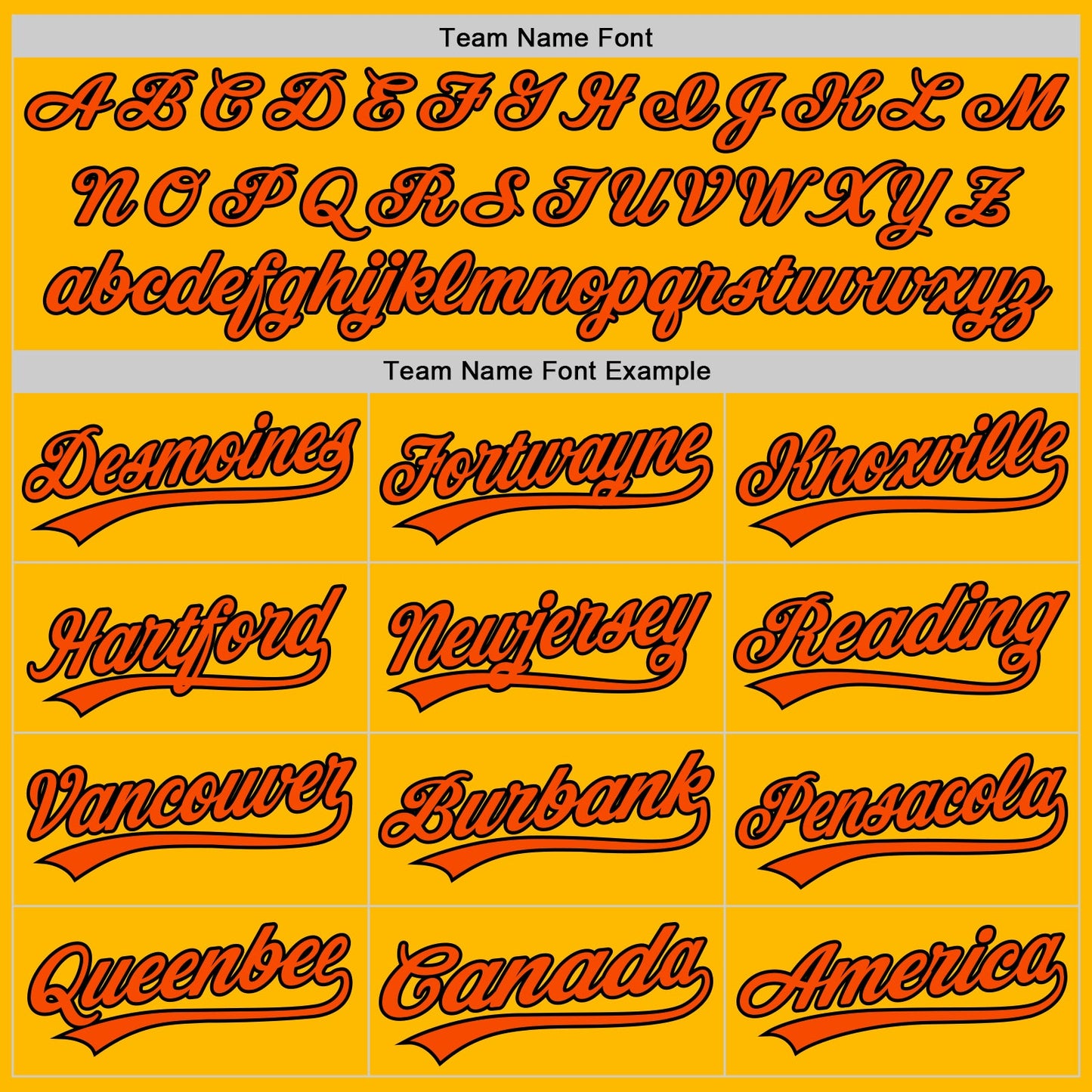 Custom Gold Orange-Black Authentic Throwback Baseball Jersey view 4