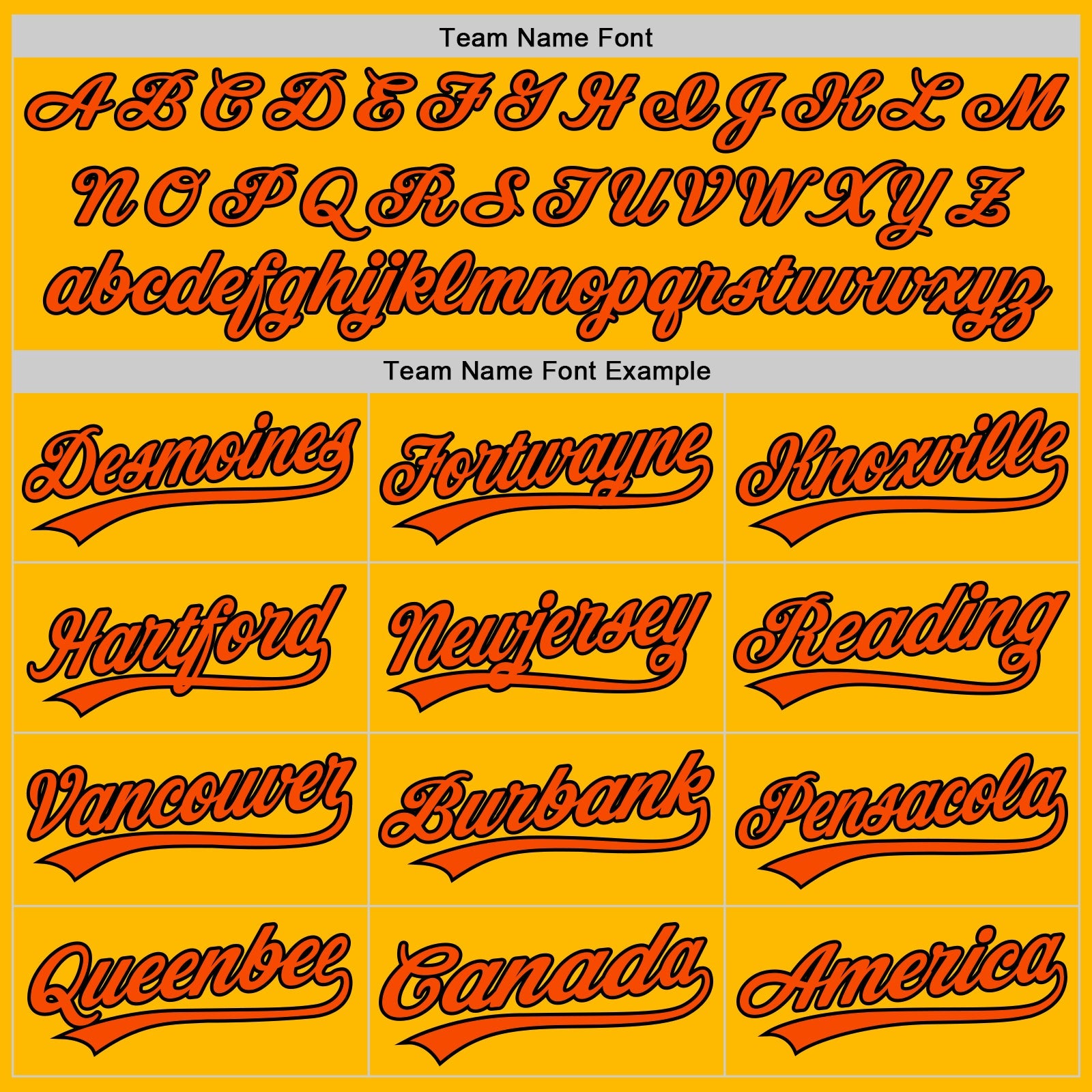 Custom Gold Orange-Black Authentic Throwback Baseball Jersey view 4