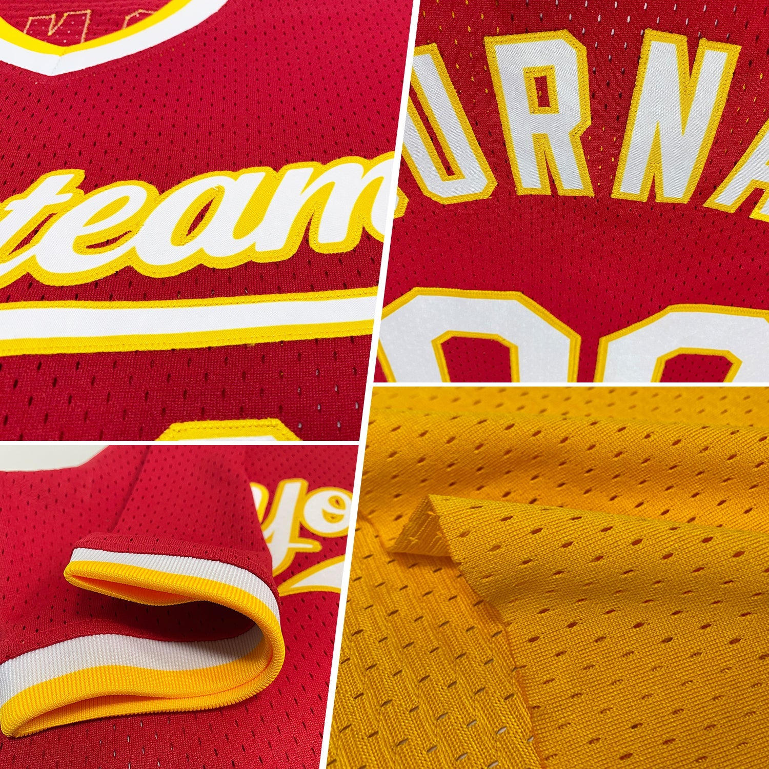 Custom Gold Green-White Authentic Throwback Baseball Jersey view 2