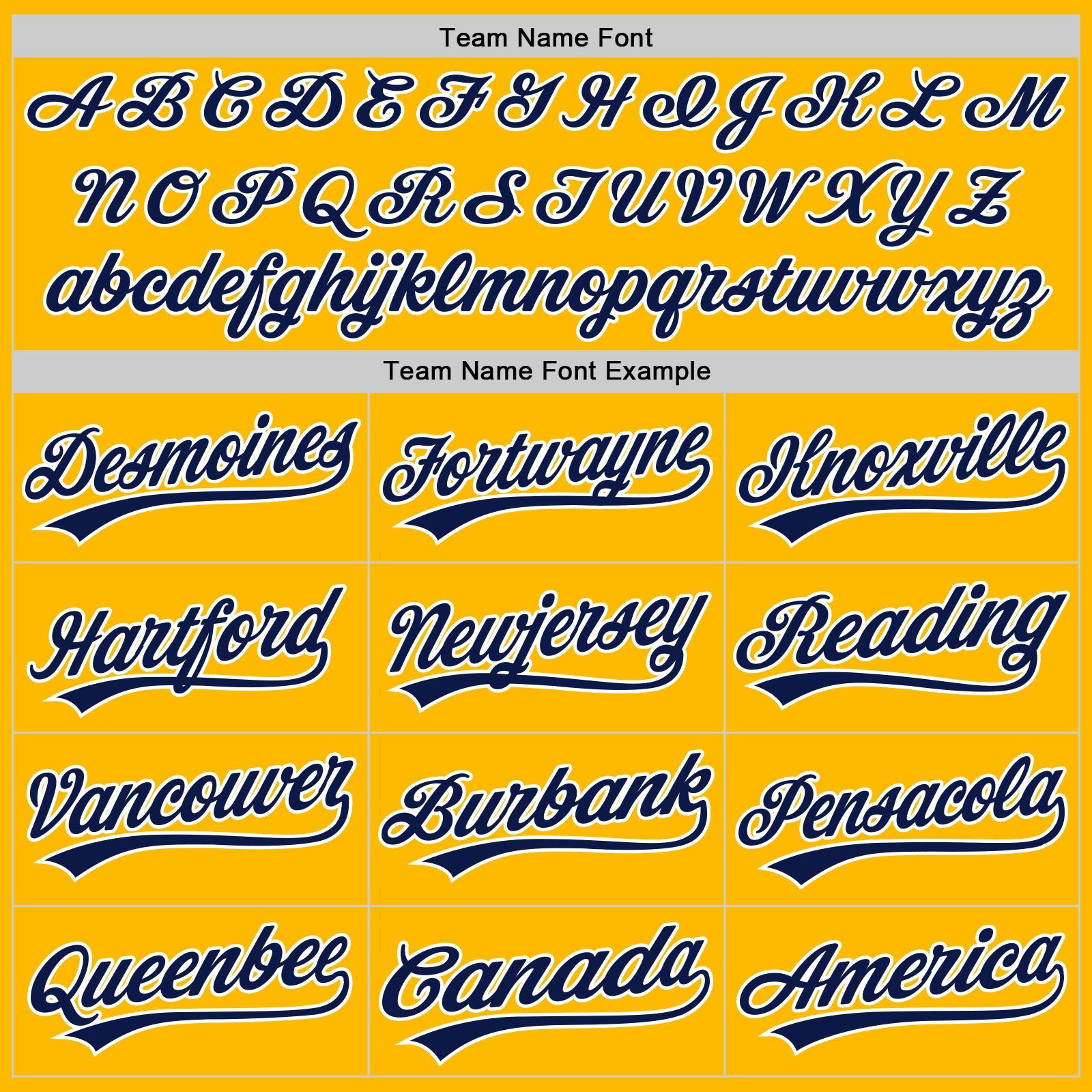 Custom Gold Navy-White Authentic Throwback Baseball Jersey view 4