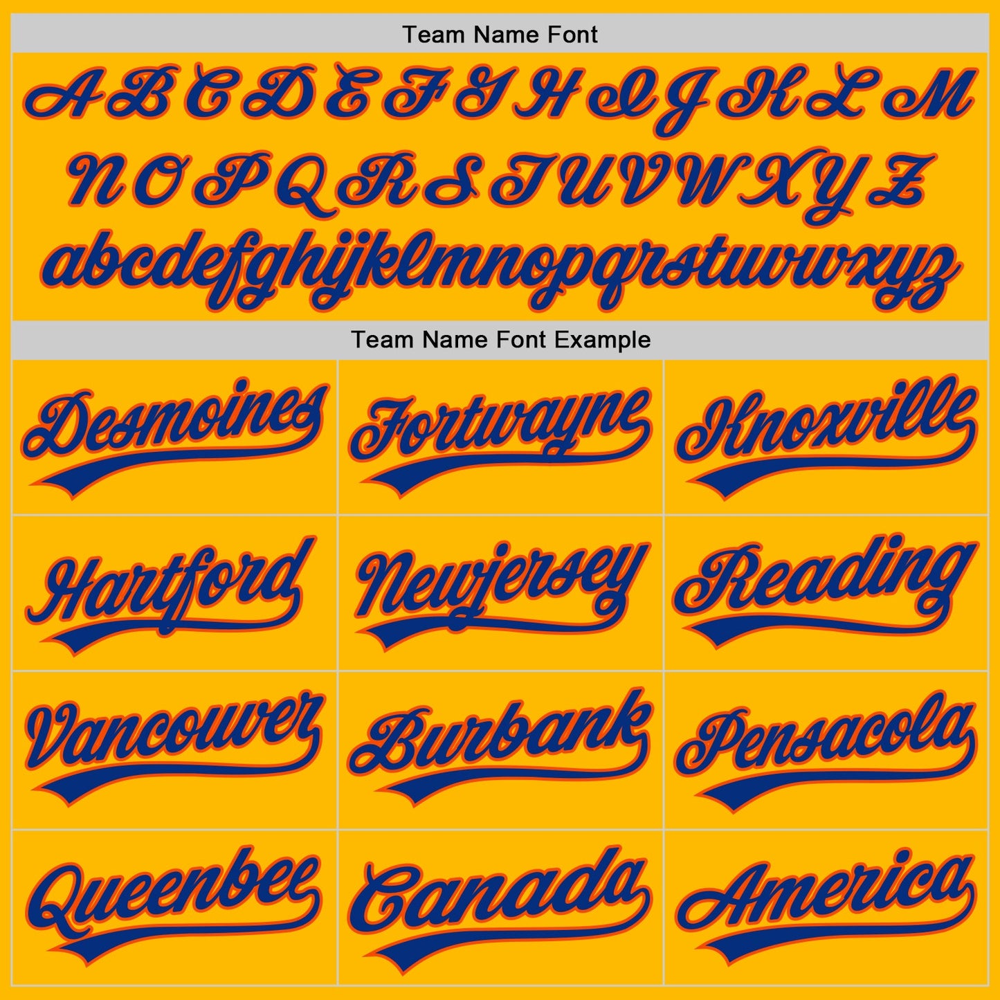 Custom Gold Royal-Orange Authentic Throwback Baseball Jersey view 4