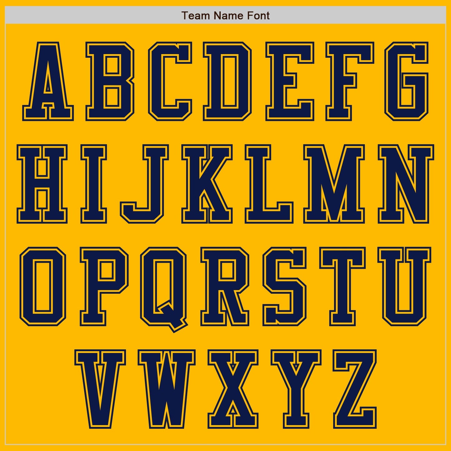 Custom Gold Navy Authentic Baseball Jersey view 3