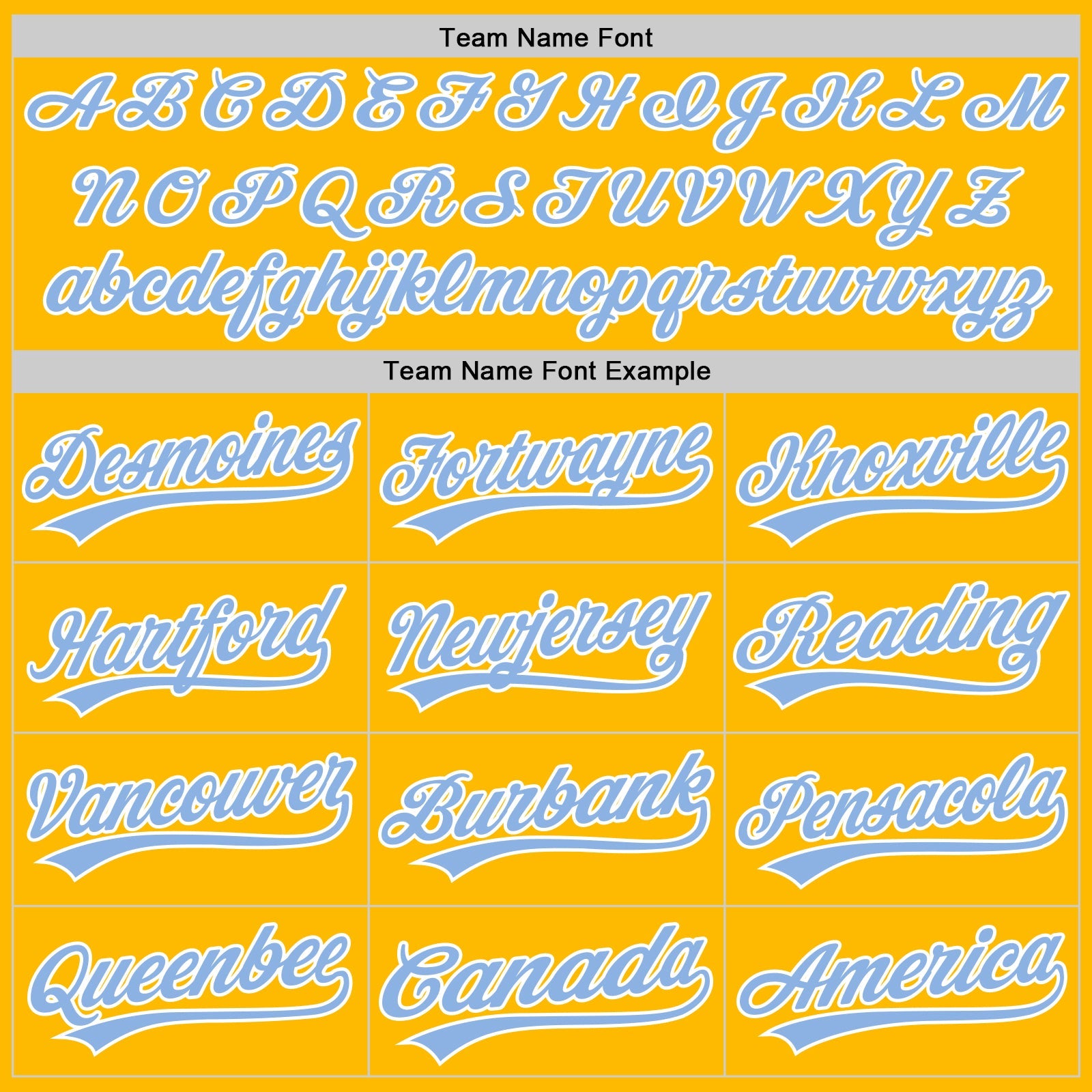 Custom Stitched Gold Light Blue-White Baseball Pullover Sweatshirt Hoodie view 3