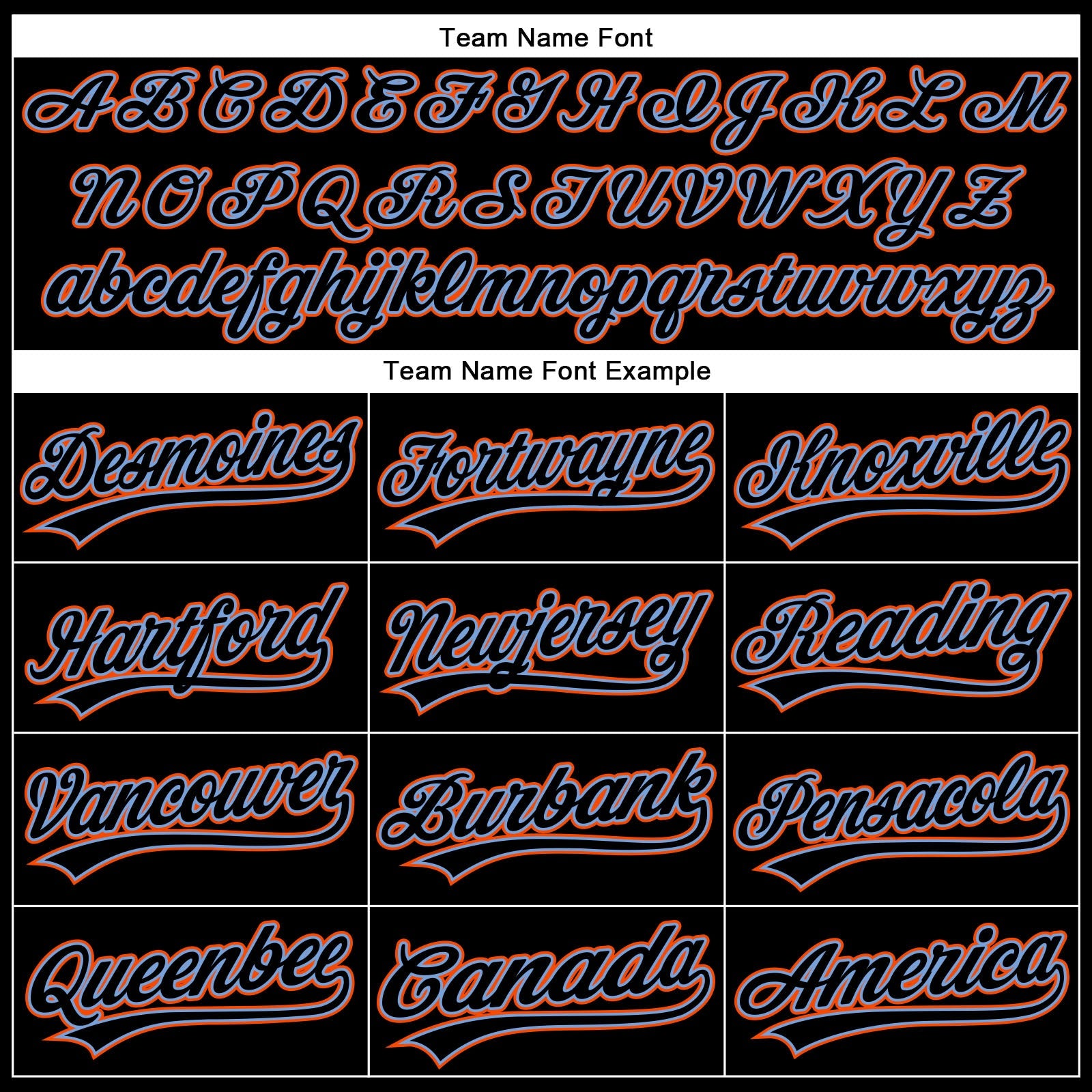 Custom Black Black Powder Blue-Orange Performance Vapor Golf Polo Shirt view 4