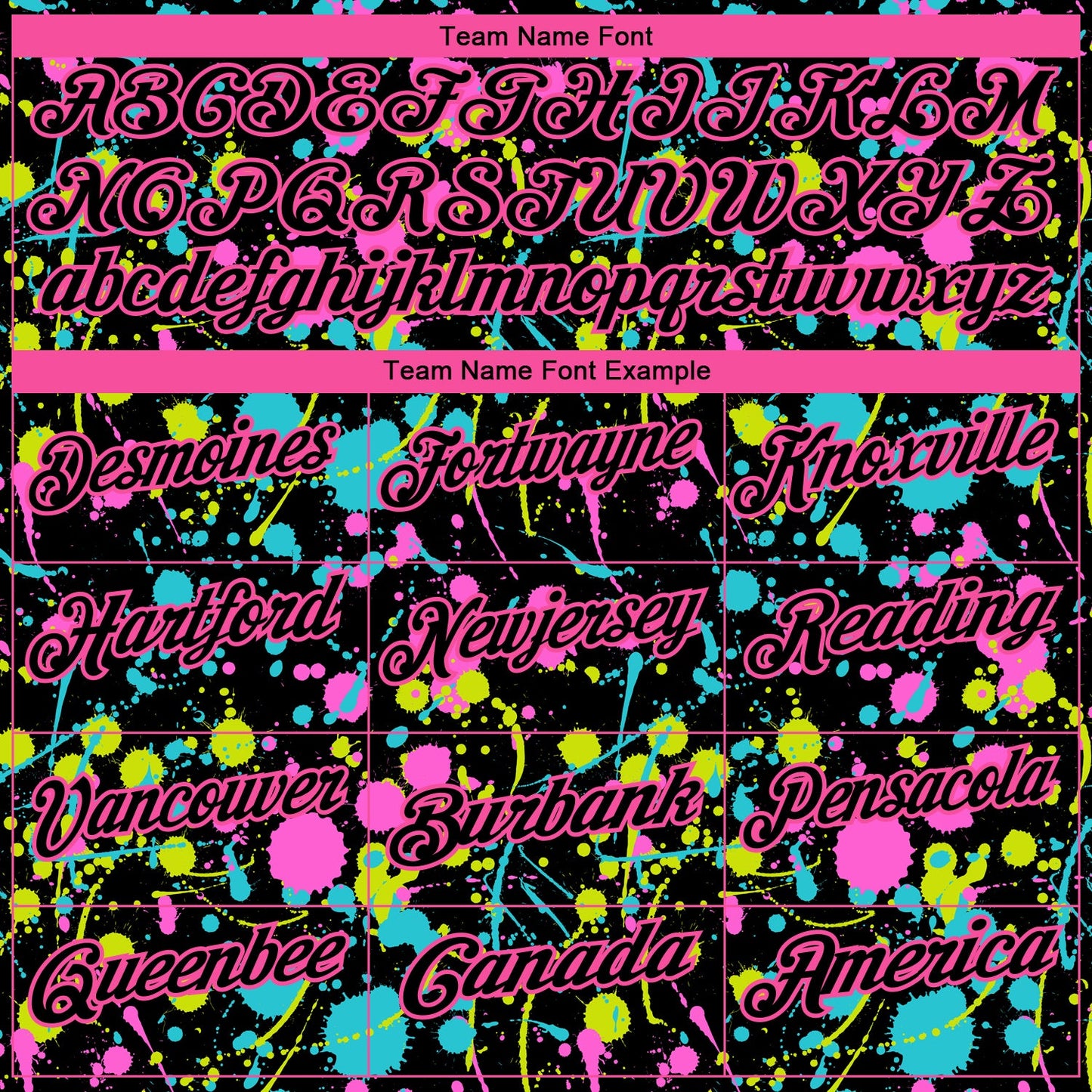 Custom Graffiti Pattern Black-Pink 3D Neon Splatter Performance Golf Polo Shirt view 4