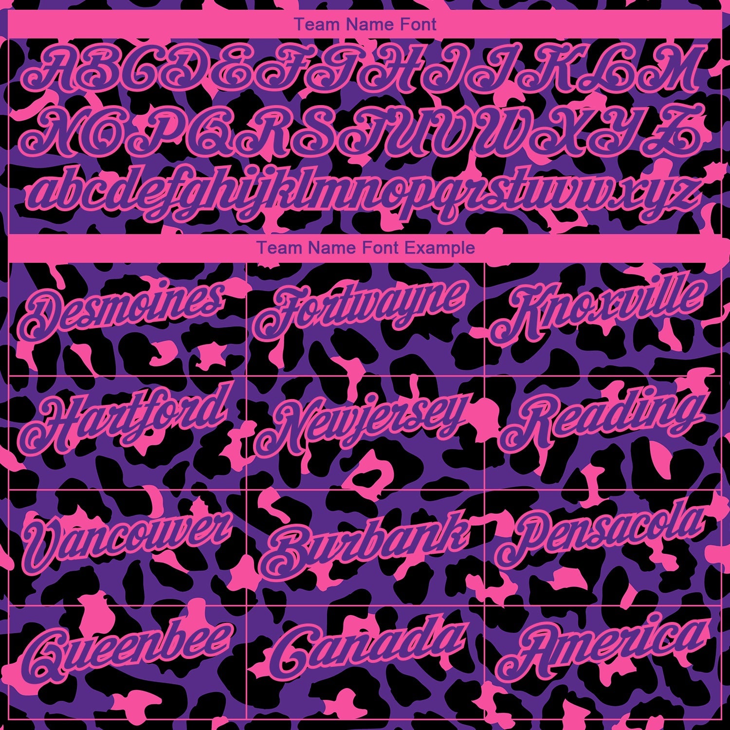 Custom Purple Pink 3D Pattern Design Leopard Print Performance Golf Polo Shirt view 4