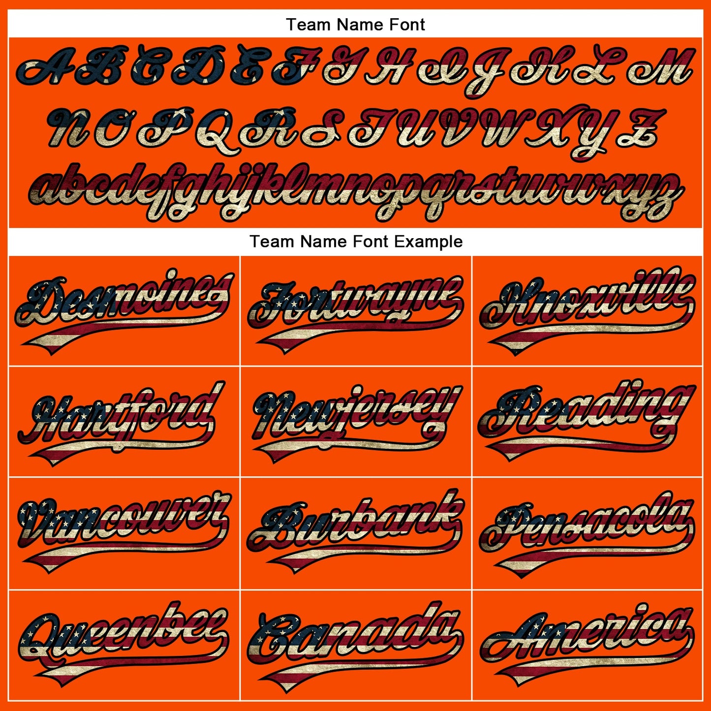 Custom Orange Vintage USA Flag-Black Performance Vapor Golf Polo Shirt view 4