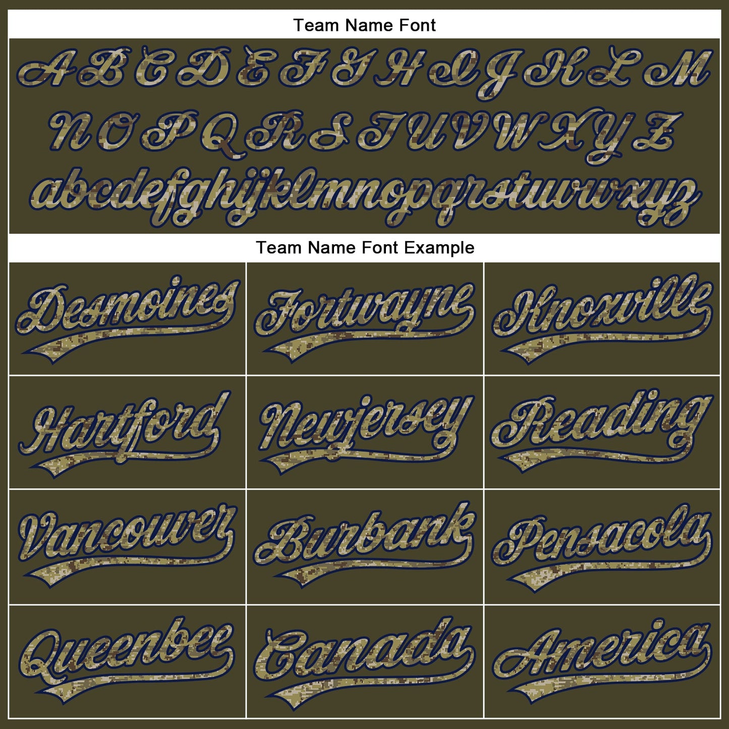 Custom Olive Camo-Navy Performance Vapor Salute To Service Golf Polo Shirt view 4
