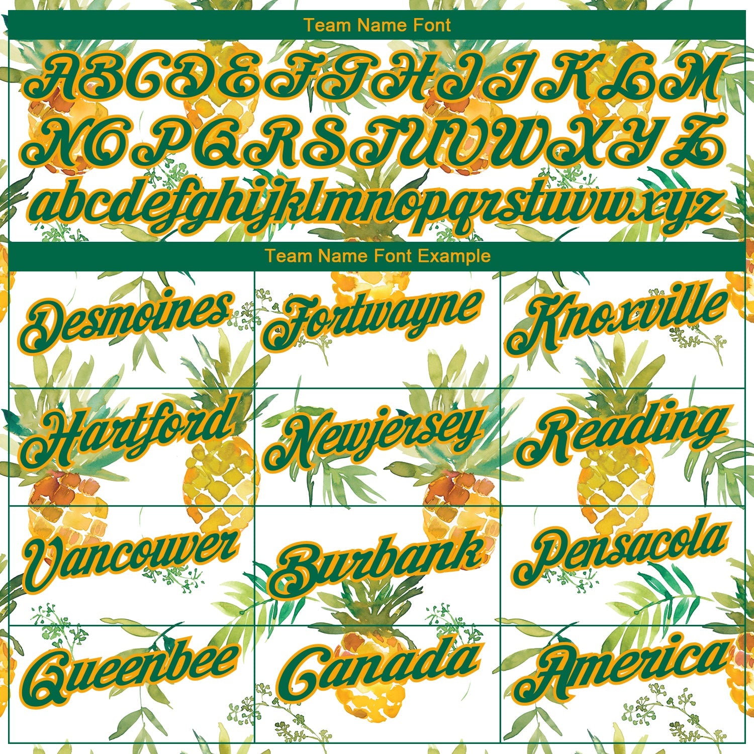 Custom White Kelly Green-Gold 3D Pattern Design Pineapples Performance Golf Polo Shirt view 4
