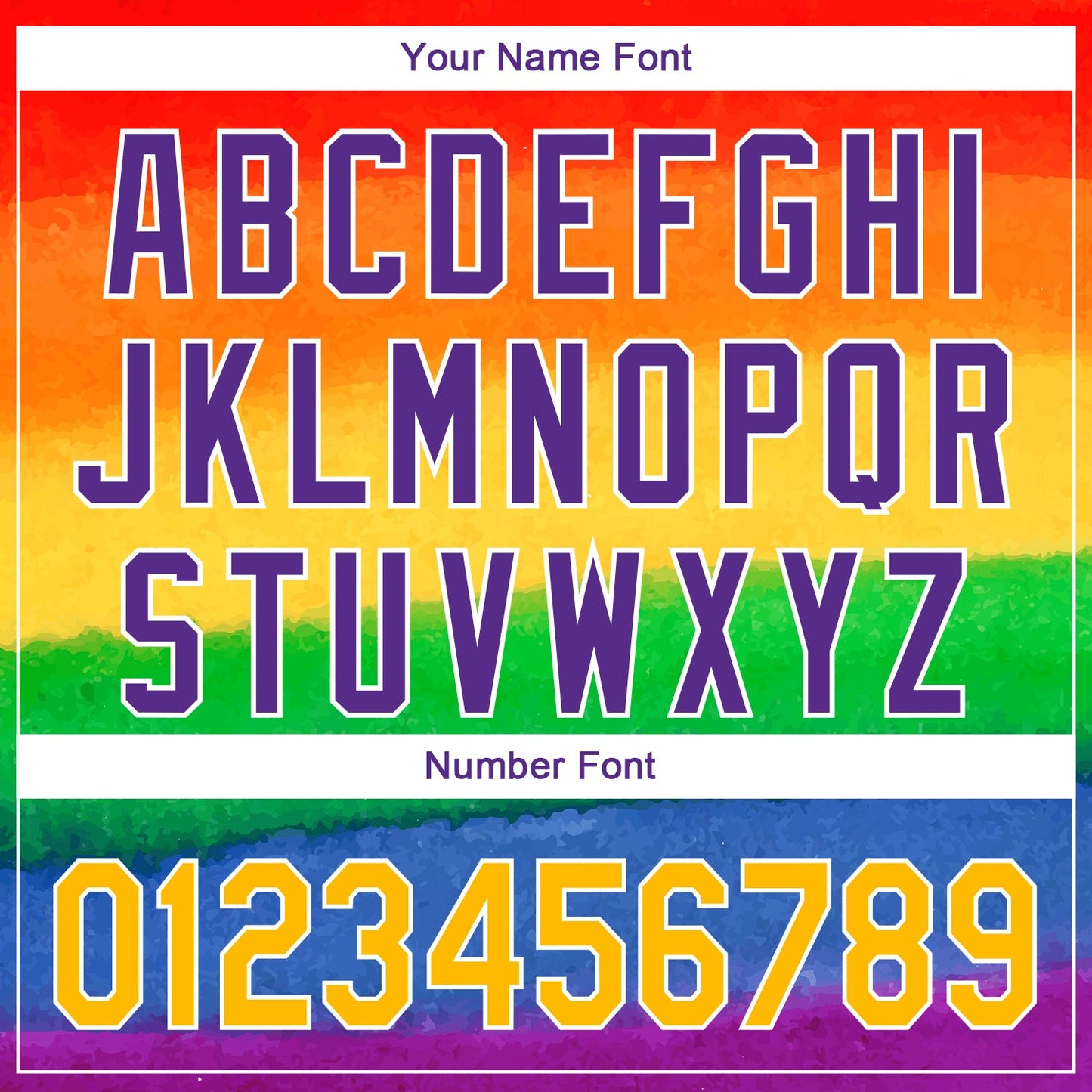 Custom Rainbow Gold-Purple 3D Pattern Design Pride Month Love Is Love LGBT Performance Golf Polo Shirt view 5