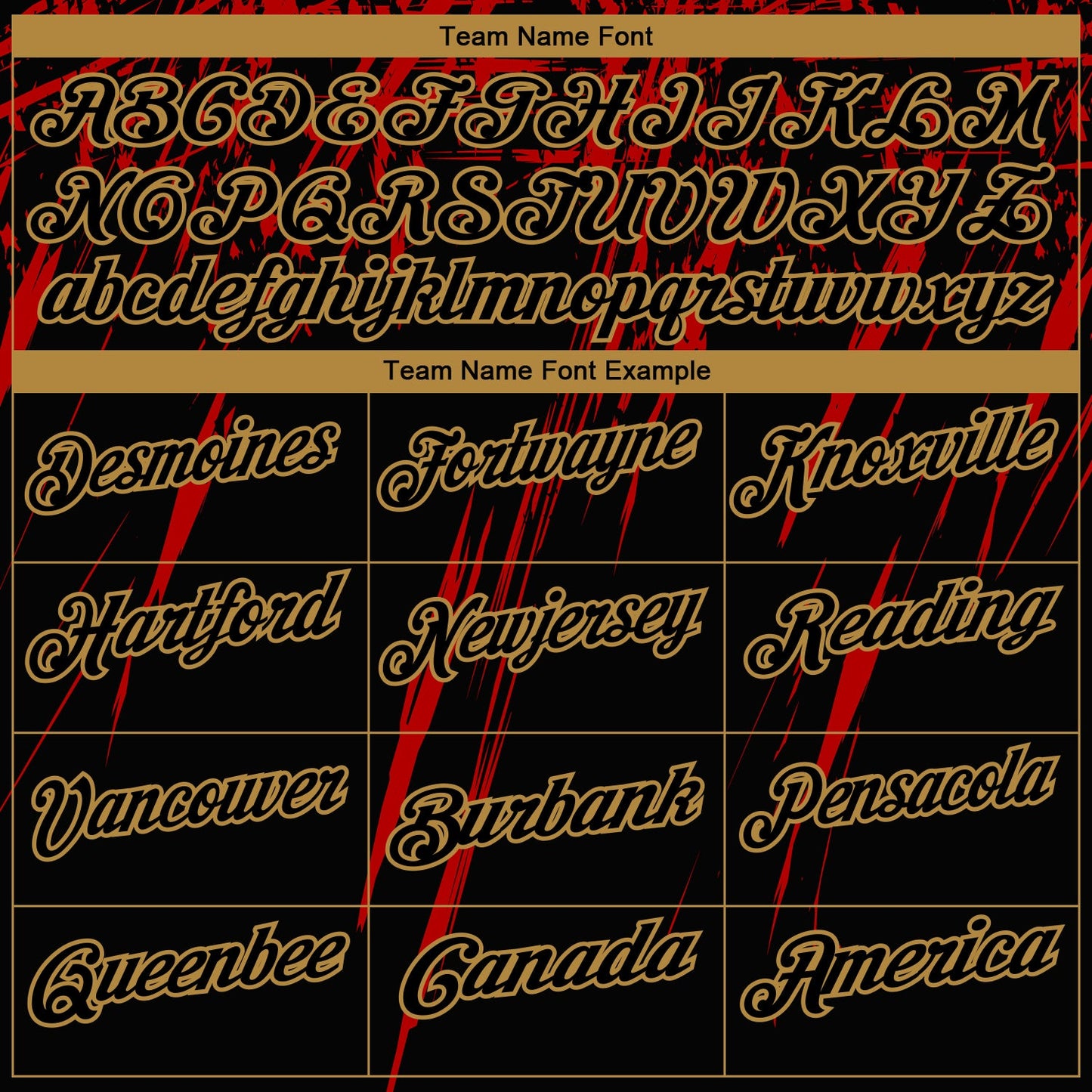 Custom Black Old Gold-Red 3D Pattern Design Sharp Shape Performance Golf Polo Shirt view 4