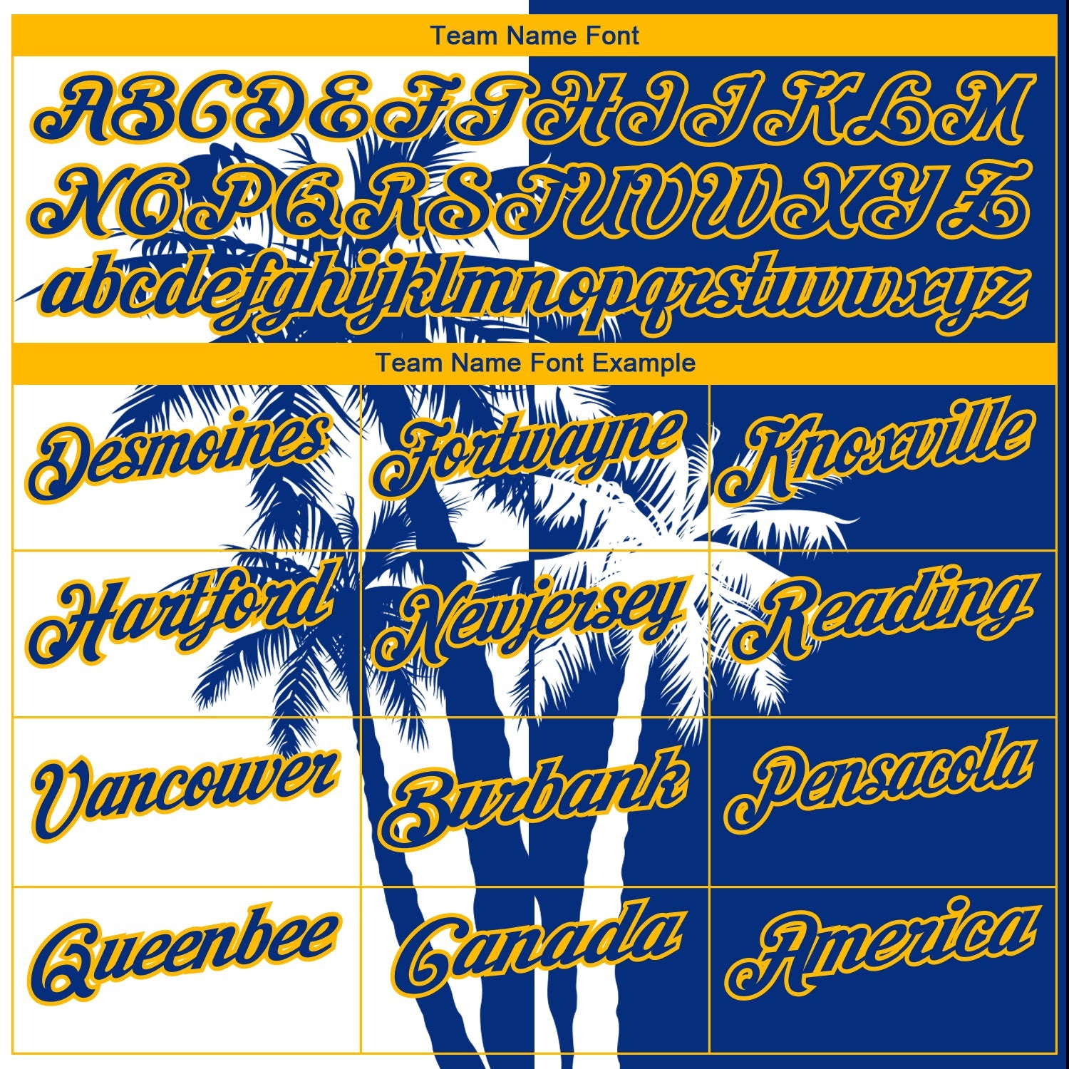 Custom White Royal-Gold 3D Pattern Design Hawaii Coconut Trees Performance Golf Polo Shirt view 4