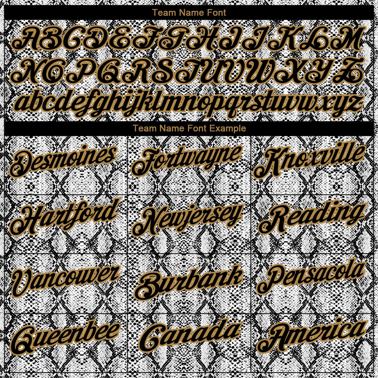 Custom Black Old Gold 3D Pattern Design Snakeskin Performance Golf Polo Shirt view 4