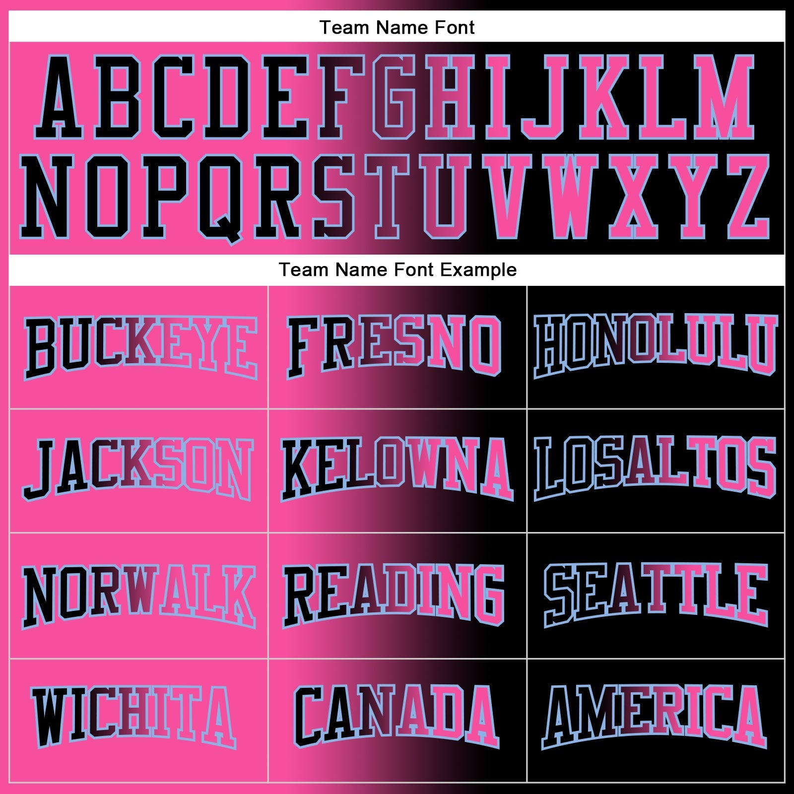 Custom Stitched Black Pink-Light Blue Gradient Fashion Sports Pullover Sweatshirt Hoodie view 4